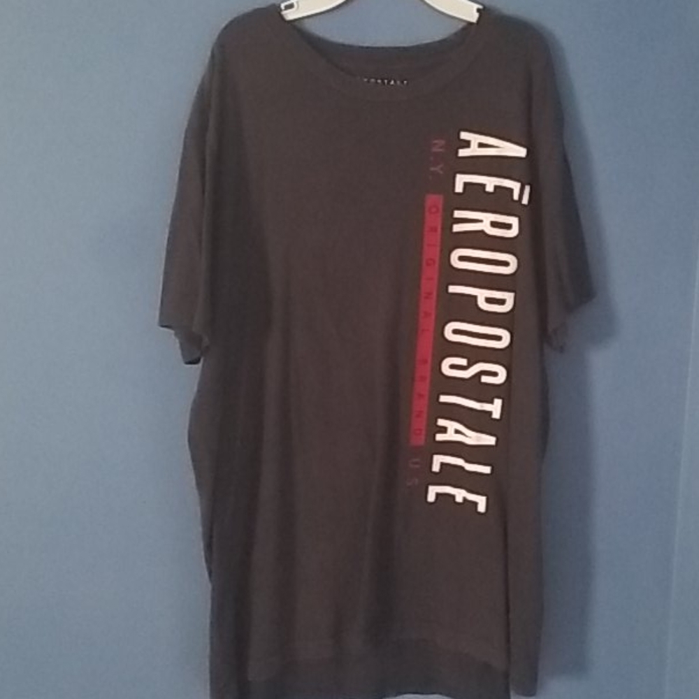 Aeropostale Blue Soft Tee Size L